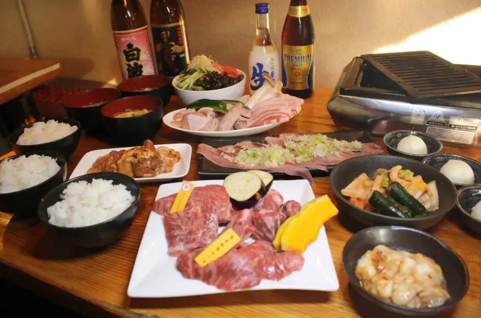 テーブルいっぱいの楽しみ。